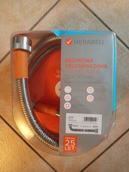 MERABELL(aqua) hadica práčková G3/4"- G3/4" - 125 cm