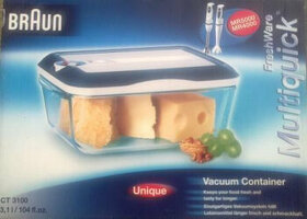 Braun Vacuum-box CT 3100 sklo