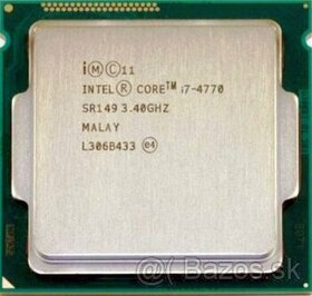 Intel i7-4770 4 x 3,90 GHz pre socket 1150
