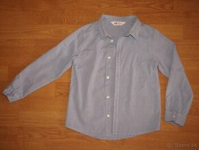 H&M detská košeľa svetlomodrá - 1