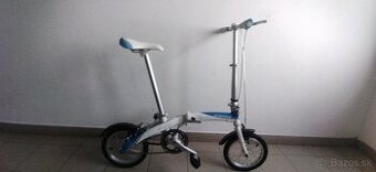 Predám skladací bicykel 14" kolesa. Servisovany.Na výšku 14