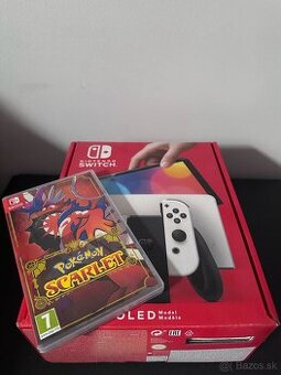 Nintendo Switch OLED + hra Pokemon Scarlet