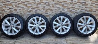 Predám orginal Skoda elektrony 5JA 601 025B , 5x100 r16