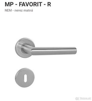 Predam Kľučky MP Favorit R