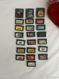 Priginal hry na gameboy advance