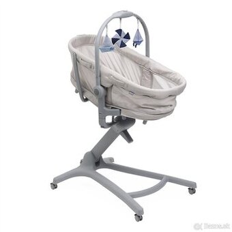 Postieľka/lehátko/stolička Baby Hug Pro - Beige Latte
