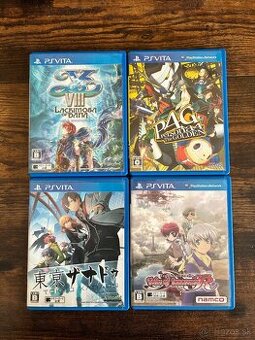 Sony playstation Vita (PS Vita) - 4 hry JP 05