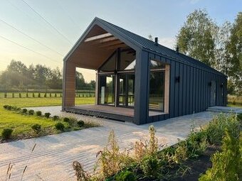 Nízkoenergetická stavba /modulový dom 73m2+terasa15m2