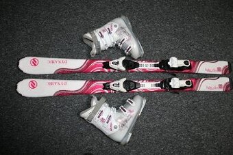 dievcenské lyže Dynamic elve 130 cm , lyžiarky