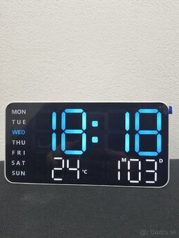 Predám LED hodiny veľké
