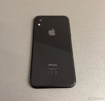 Predám - Apple iPhone XR čierny s nabíjačkou