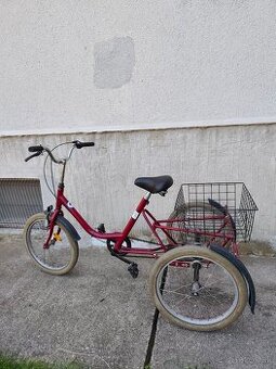 Trojkolesový bicykel 3 rýchlostí
