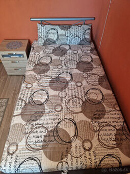 Postel 110x200 s uloznym priestorom