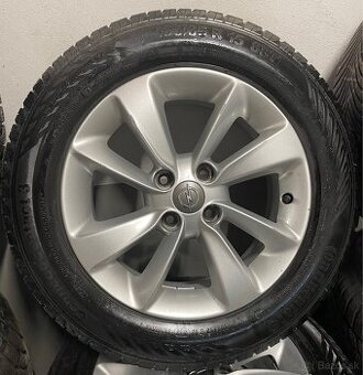 4x100 R15 6J ET39 Opel Corsa + 185/65 R15 Continental