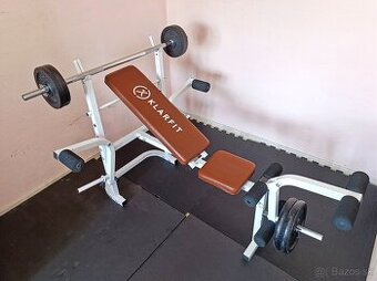 Predám kompletnú domácu posilňovaciu výbavu Klarfit + príslu