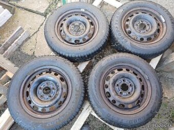Predam kolesa 5x114,3 r15 za 25e kus.vyvazene.pneu goodyear