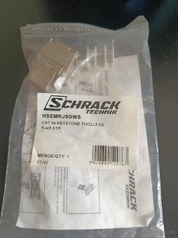 TOOLLESS LINE keystone RJ45 tienený Cat.5e (SFA)