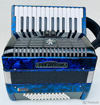 Predám nový akordeón BELTUNICA Vivaldi- De Luxe 60 basový- n