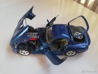1:18 DODGE Viper, modra Bburago