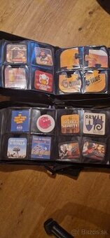 Zbierka 450 ks podpivníkov + 100 etikiet