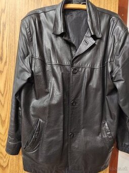 Pánsky kožený kabát