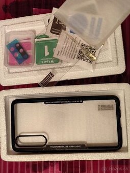 Huawei P30 obal, ochranné sklo