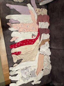 balík oblečenia pre bábätko 0-3 mesiacov +darujem - 1