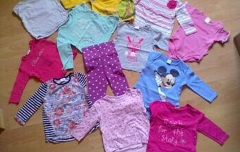 Pekny velký balík veciciek dievcatko 74/80/86