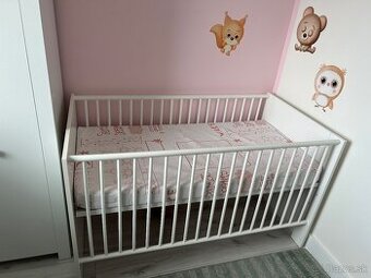 Vyskovo nastavitelna detska postielka