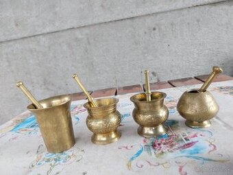 Mosadzné mažiare 15€ kus