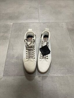 John Doe - Kožené pánske motorkárske topánky - veľkosť 45