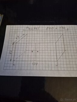 Skrinky, knižnica, posteľ