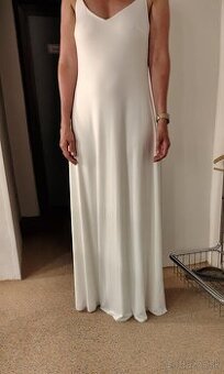 Minimalistické svadobné šaty veľkosť 38