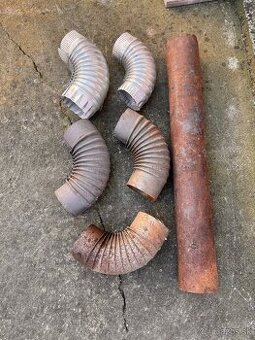 Dymovody 120 mm – rúra a kolená (set) – Lacno