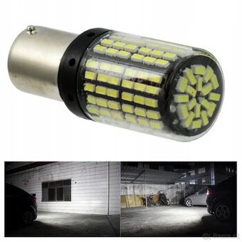 Led studená biela-P21W Canbus 6000k