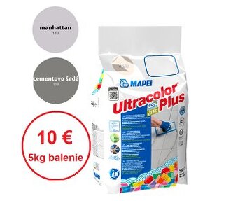 Škárovacia hmota Mapei 5 kg - manhattan / cement. šedá