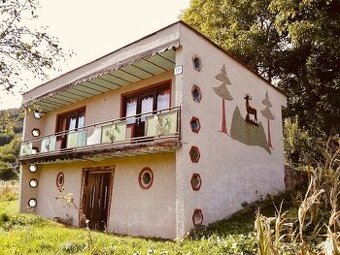 Znížená cena - Chata v prírode so slnečným pozemkom