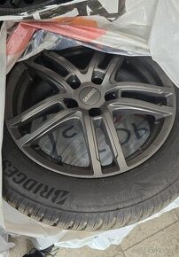 Dezent elektrony r17 5x112 + zimnè pneu Bridgestone