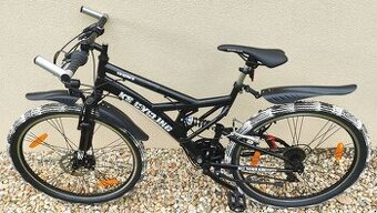 Celoodprúžený bicykel MTB CRUSHER