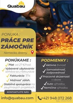 Ponuka práce Nemecko-Zámočník