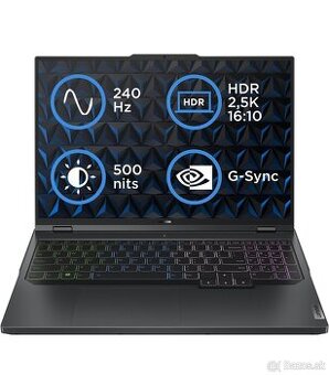 Na predaj: Herný notebook Lenovo Legion Pro 5 16IRX8 (Onyx G