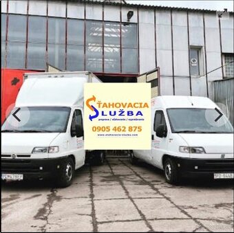 Sťahovacia Služba Prievidza ☎ 0905 462 875 Preprava