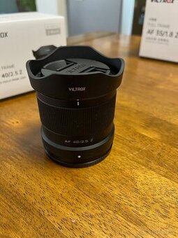 Viltrox AF 40 mm f/2.5 - Nikon Z - stav nového kusu
