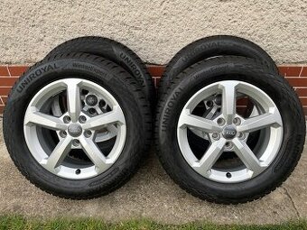 R16 skoro nová zimná sada 5x112 Audi Q2