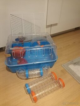 Klietka pre škrečka ferplast combi s tunelmi