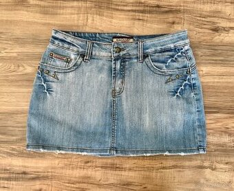 Riflová sukňa, 30/S