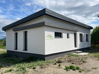 Moderný NOVÝ Dom pod Lesom blízko Mesta - 135.000€, záhrada 