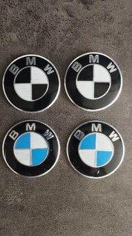 BMW 56 mm nálepky na krytky