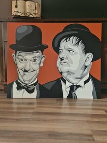 Obraz Laurel a Hardy