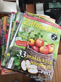 Predam starsie casopisy Zahradkar
